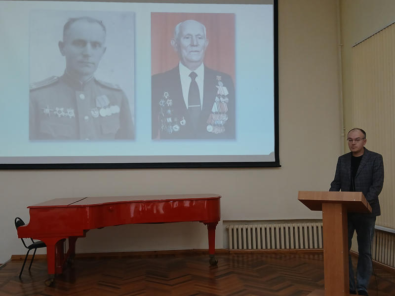 публичная лекция «Фёдор Фёдорович Фёдоров – участник битвы за Ленинград и руководитель ветеранского движения»
