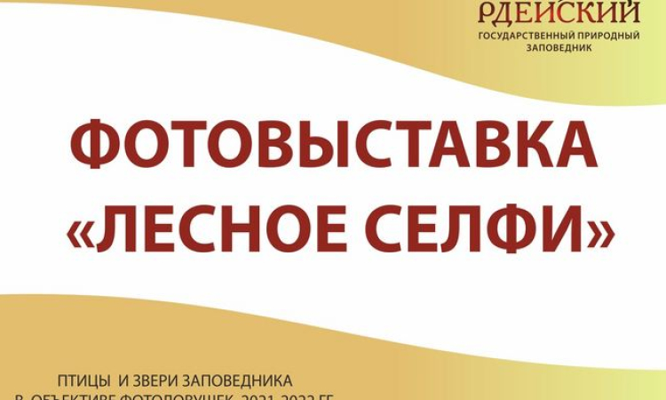 Фотовыставка Рдейского заповедника «Лесное селфи»